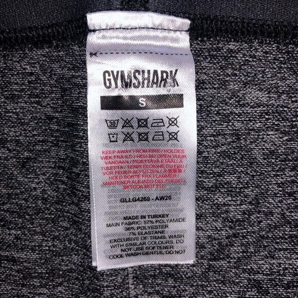 Gymshark Flex Low Rise Leggings Women's Gray Tight Gym Train Workout Yoga - Picture 4 of 9